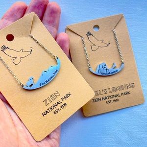 Handmade Zion National Park Vintage Handmade Necklace